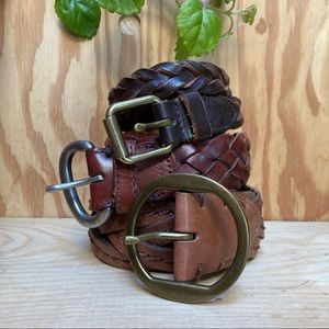 Assorted Leather Belts Sized Large/Xlarge, Medium, and Large